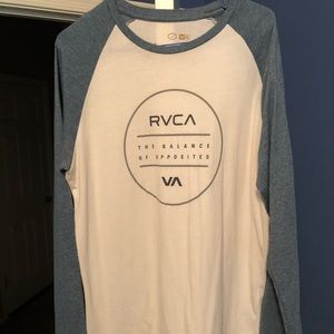 RVCA long sleeve baseball tee
